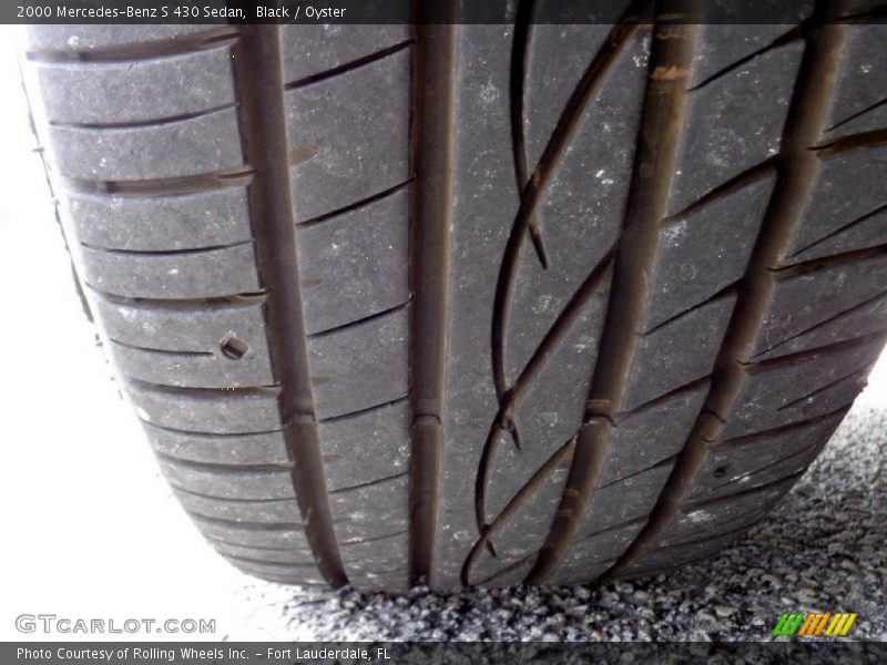 Black / Oyster 2000 Mercedes-Benz S 430 Sedan