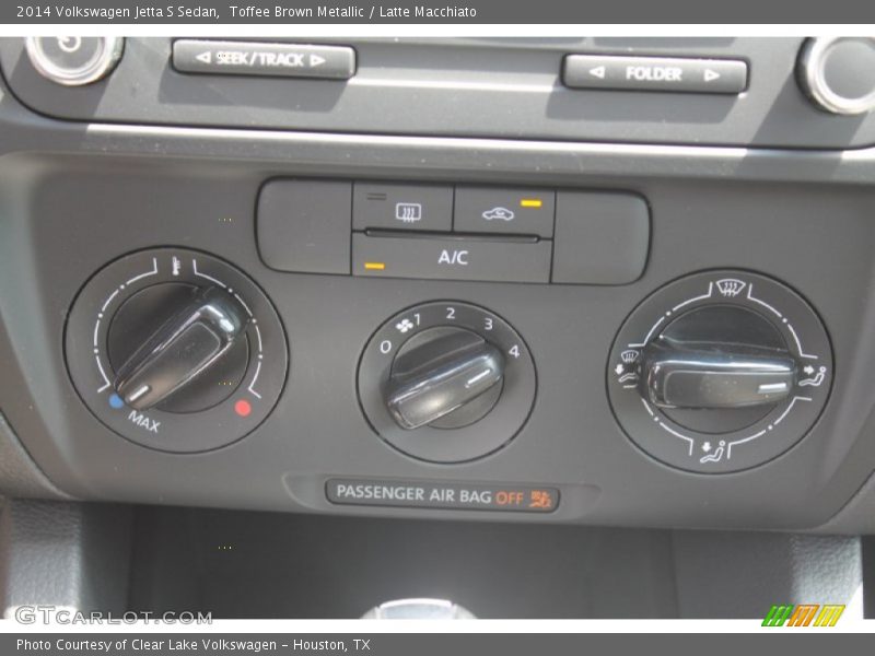 Toffee Brown Metallic / Latte Macchiato 2014 Volkswagen Jetta S Sedan