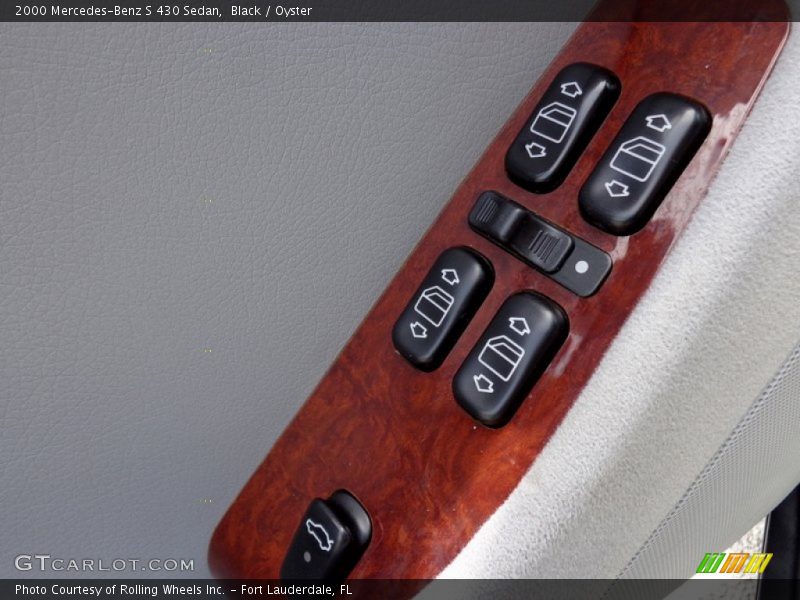 Controls of 2000 S 430 Sedan