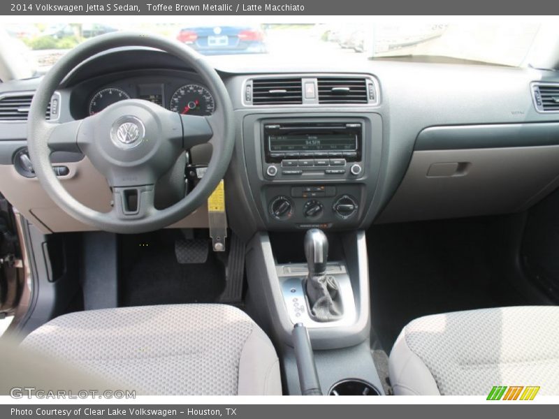 Toffee Brown Metallic / Latte Macchiato 2014 Volkswagen Jetta S Sedan