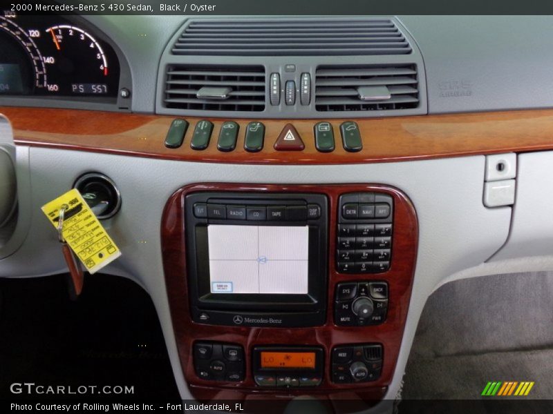 Controls of 2000 S 430 Sedan