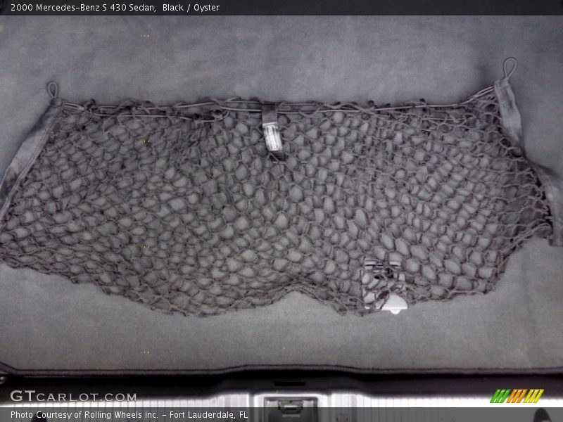 Black / Oyster 2000 Mercedes-Benz S 430 Sedan