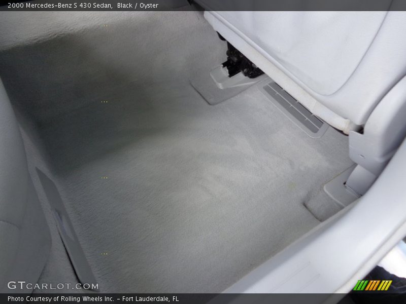 Black / Oyster 2000 Mercedes-Benz S 430 Sedan