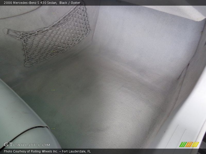 Black / Oyster 2000 Mercedes-Benz S 430 Sedan