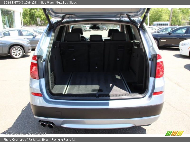 Blue Water Metallic / Black 2014 BMW X3 xDrive28i