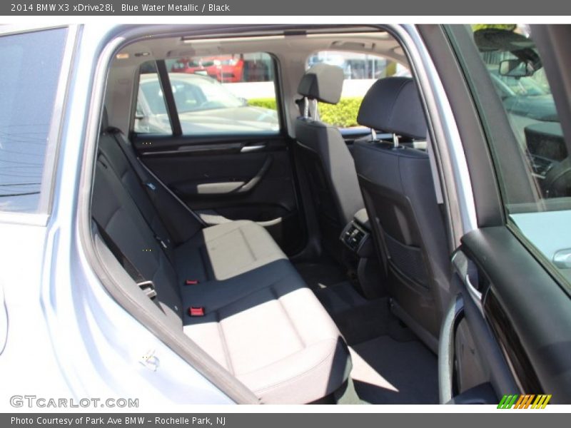Blue Water Metallic / Black 2014 BMW X3 xDrive28i