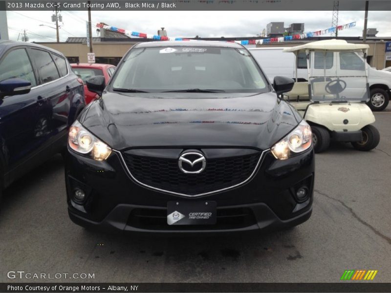 Black Mica / Black 2013 Mazda CX-5 Grand Touring AWD