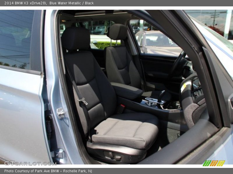 Blue Water Metallic / Black 2014 BMW X3 xDrive28i
