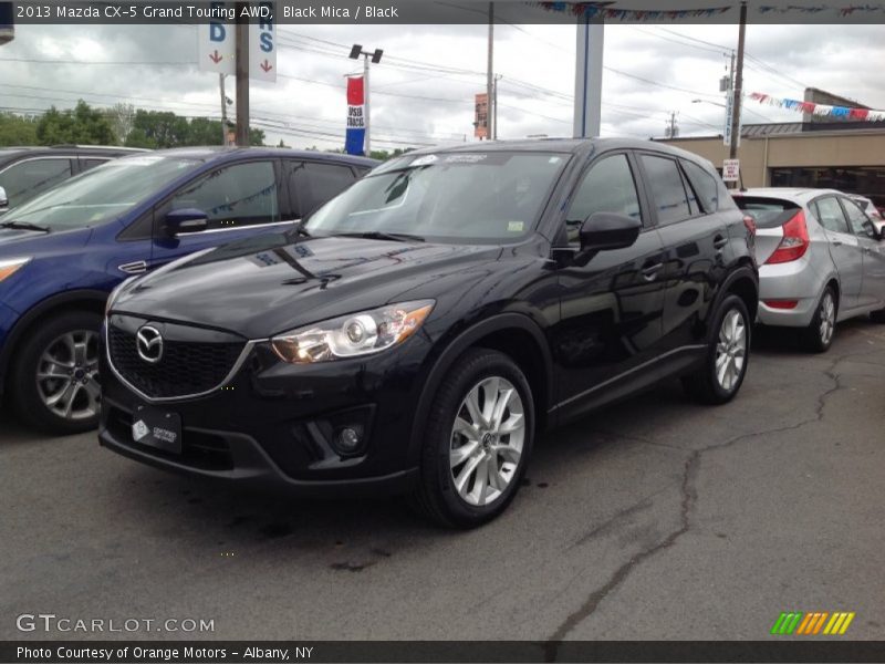 Black Mica / Black 2013 Mazda CX-5 Grand Touring AWD