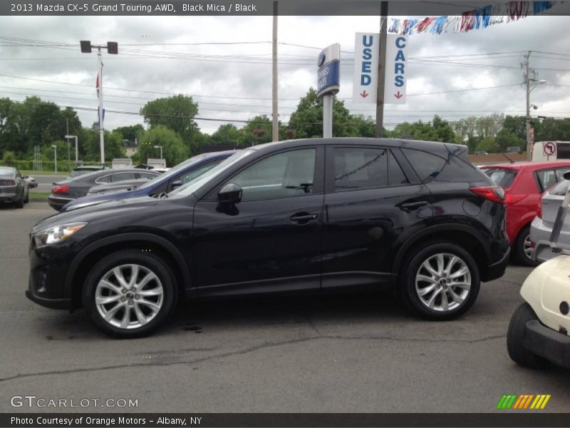Black Mica / Black 2013 Mazda CX-5 Grand Touring AWD