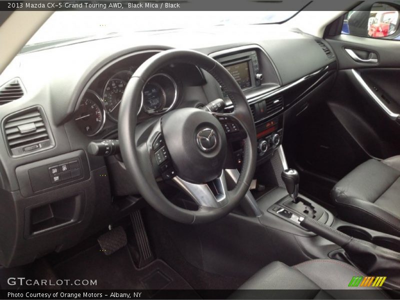 Black Mica / Black 2013 Mazda CX-5 Grand Touring AWD