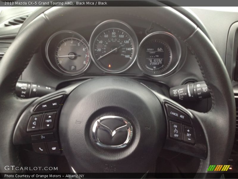 Black Mica / Black 2013 Mazda CX-5 Grand Touring AWD