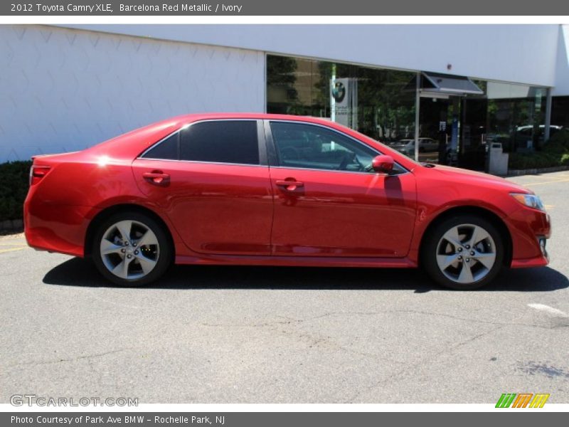 Barcelona Red Metallic / Ivory 2012 Toyota Camry XLE
