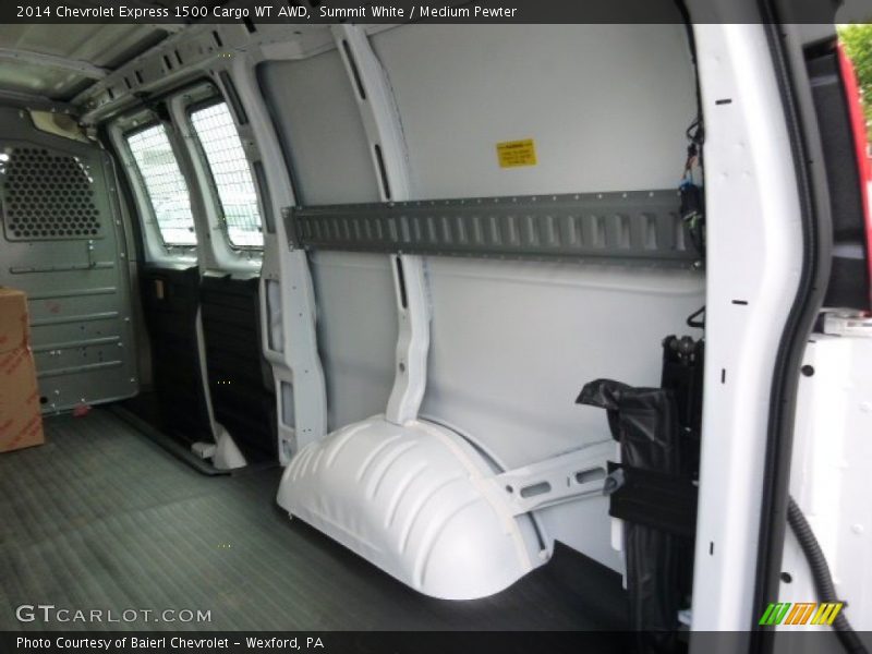 Summit White / Medium Pewter 2014 Chevrolet Express 1500 Cargo WT AWD