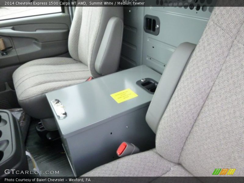 Summit White / Medium Pewter 2014 Chevrolet Express 1500 Cargo WT AWD