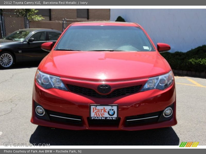 Barcelona Red Metallic / Ivory 2012 Toyota Camry XLE