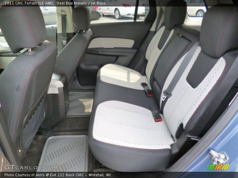 Steel Blue Metallic / Jet Black 2011 GMC Terrain SLE AWD