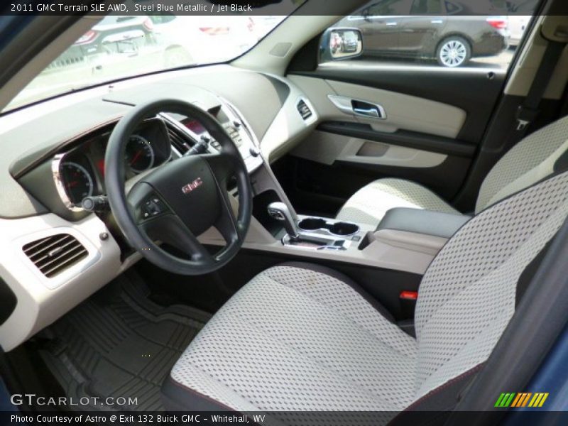 Steel Blue Metallic / Jet Black 2011 GMC Terrain SLE AWD