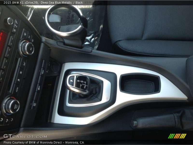 Deep Sea Blue Metallic / Black 2015 BMW X1 sDrive28i
