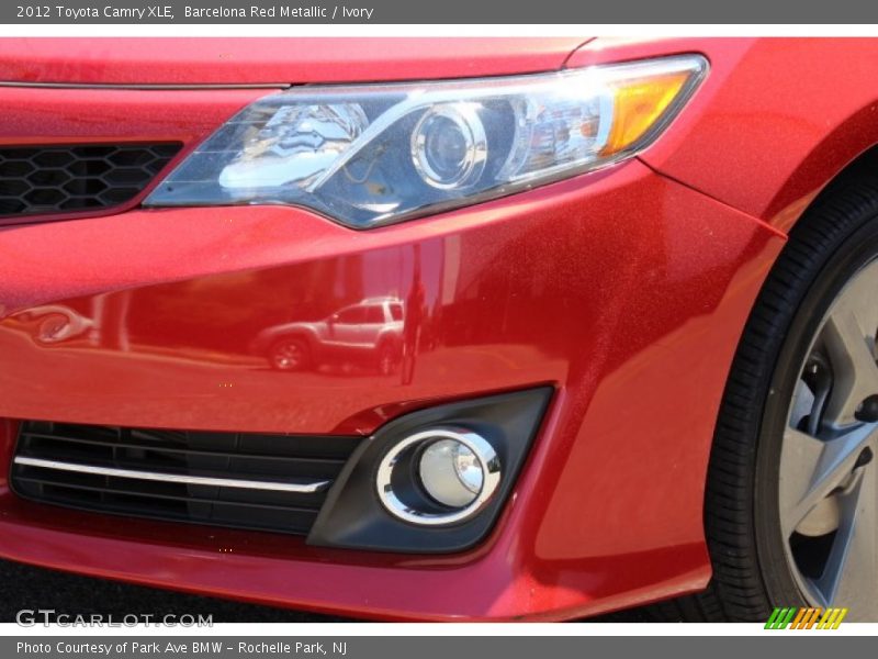 Barcelona Red Metallic / Ivory 2012 Toyota Camry XLE
