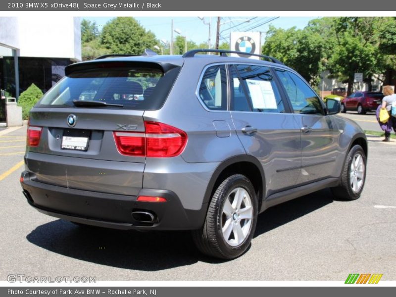 Space Grey Metallic / Black 2010 BMW X5 xDrive48i