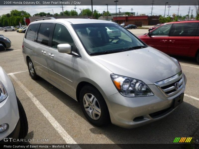Silver Pearl Metallic / Gray 2006 Honda Odyssey EX