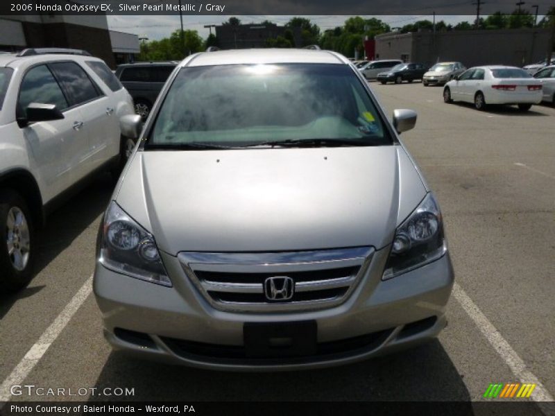Silver Pearl Metallic / Gray 2006 Honda Odyssey EX