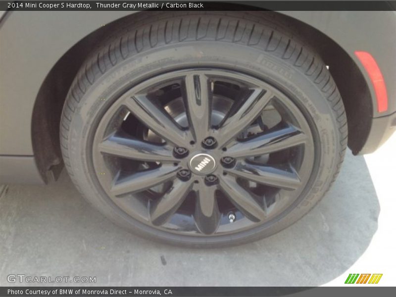 Thunder Gray Metallic / Carbon Black 2014 Mini Cooper S Hardtop