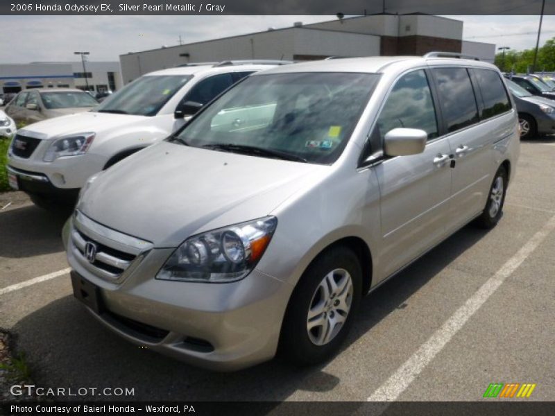 Silver Pearl Metallic / Gray 2006 Honda Odyssey EX