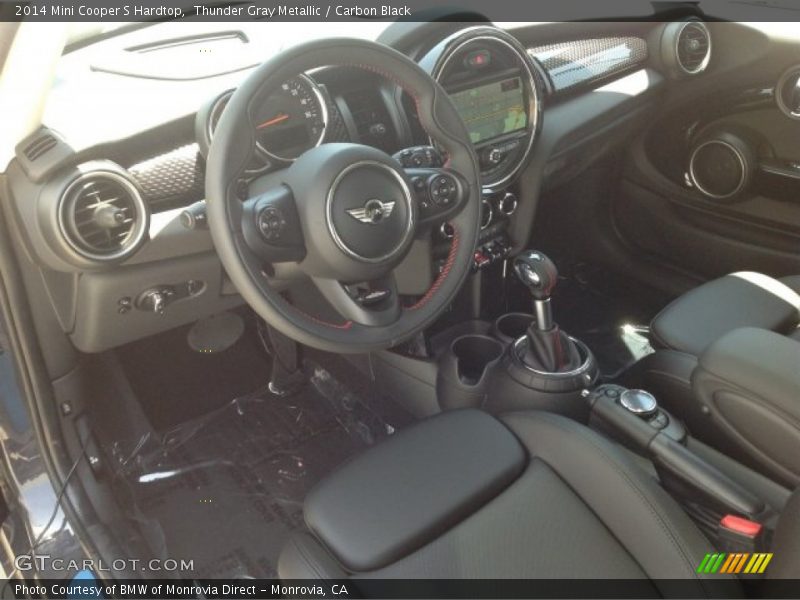  2014 Cooper S Hardtop Carbon Black Interior