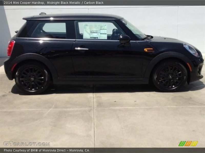 Midnight Black Metallic / Carbon Black 2014 Mini Cooper Hardtop