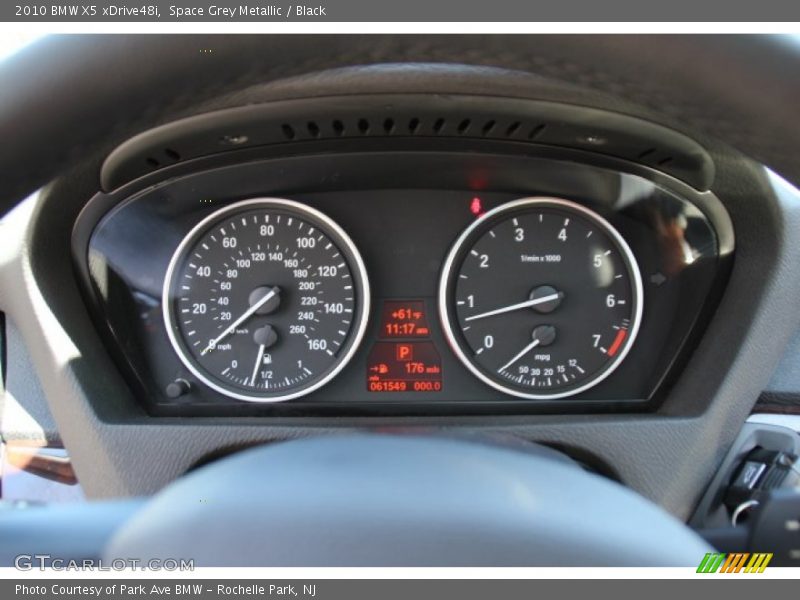 Space Grey Metallic / Black 2010 BMW X5 xDrive48i