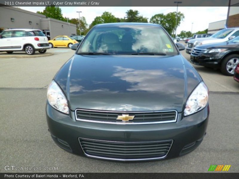Cyber Gray Metallic / Gray 2011 Chevrolet Impala LT
