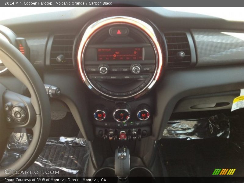 Volcanic Orange / Carbon Black 2014 Mini Cooper Hardtop