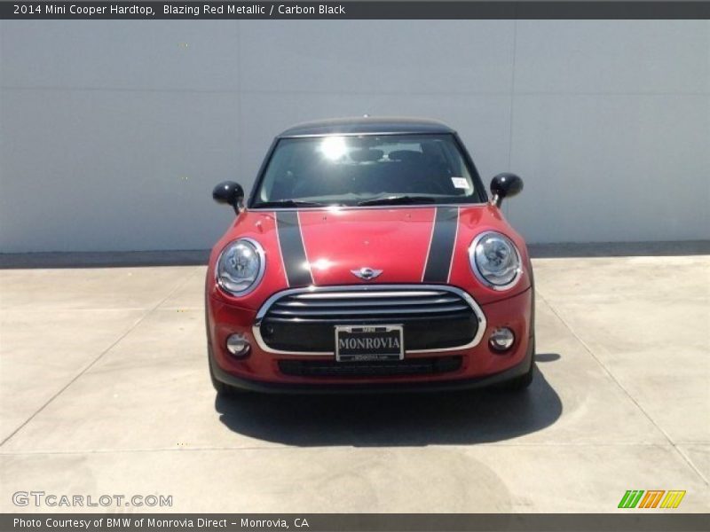 Blazing Red Metallic / Carbon Black 2014 Mini Cooper Hardtop