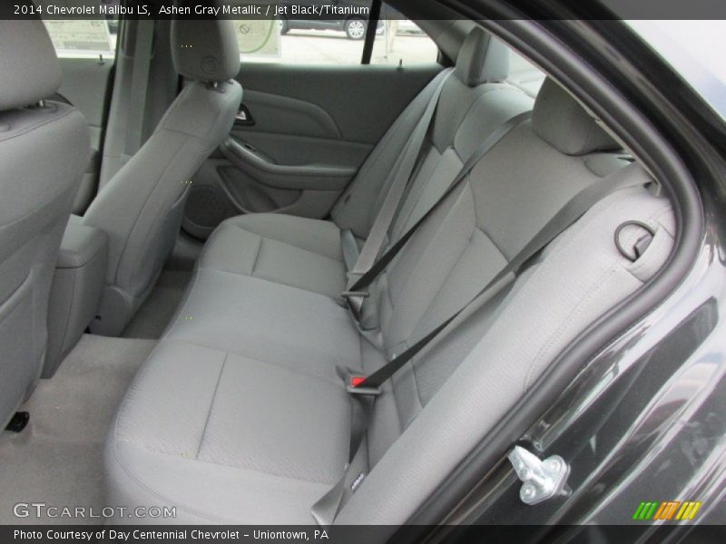 Ashen Gray Metallic / Jet Black/Titanium 2014 Chevrolet Malibu LS