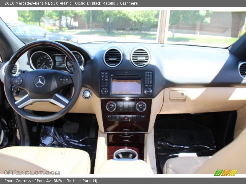 Obsidian Black Metallic / Cashmere 2010 Mercedes-Benz ML 550 4Matic