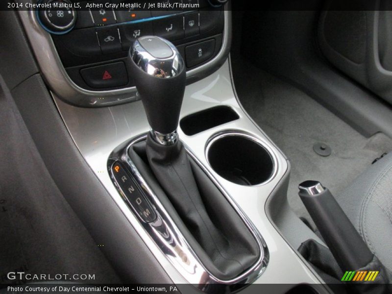 Ashen Gray Metallic / Jet Black/Titanium 2014 Chevrolet Malibu LS