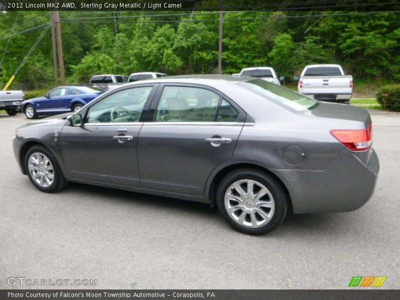 Sterling Gray Metallic / Light Camel 2012 Lincoln MKZ AWD