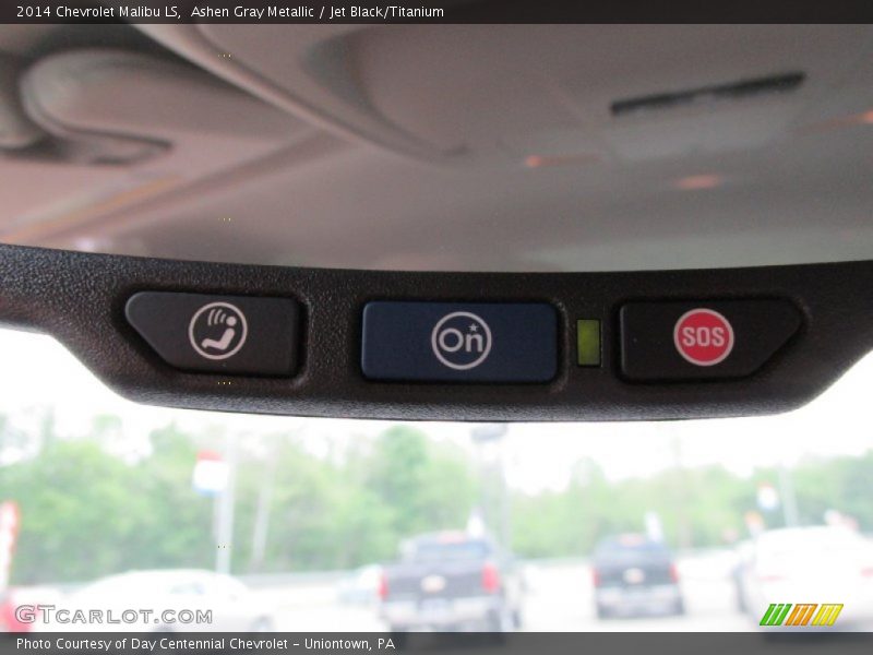 Ashen Gray Metallic / Jet Black/Titanium 2014 Chevrolet Malibu LS