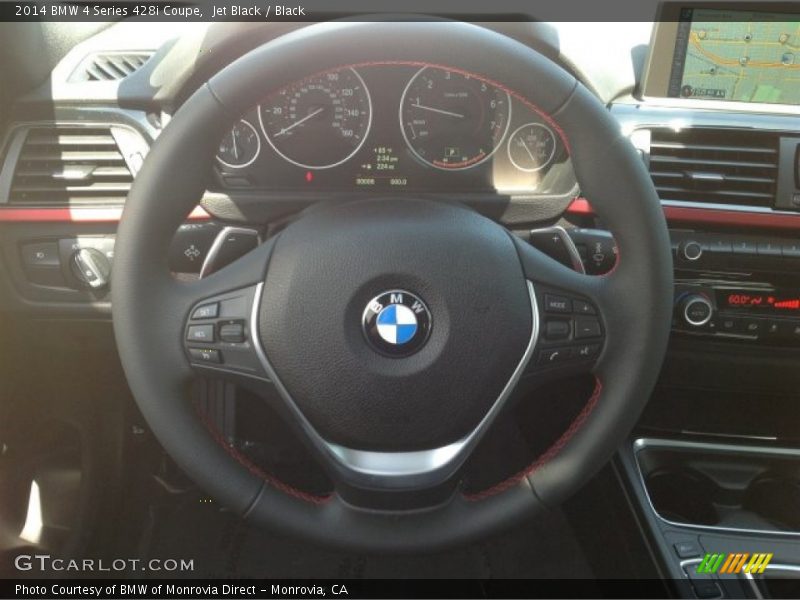 Jet Black / Black 2014 BMW 4 Series 428i Coupe