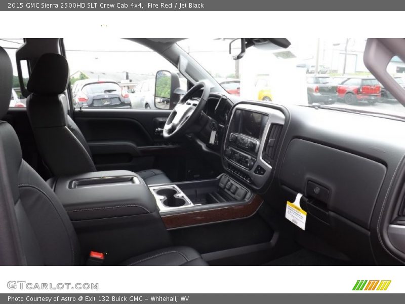 Fire Red / Jet Black 2015 GMC Sierra 2500HD SLT Crew Cab 4x4
