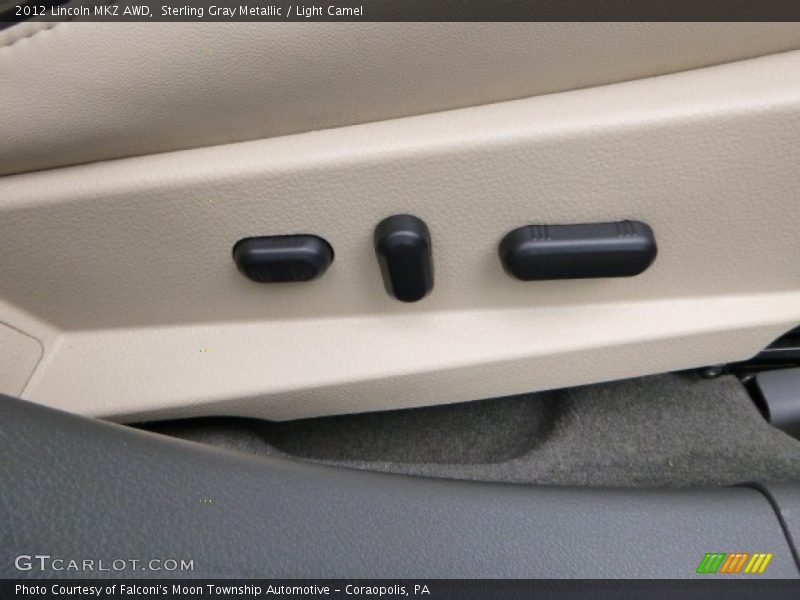 Sterling Gray Metallic / Light Camel 2012 Lincoln MKZ AWD