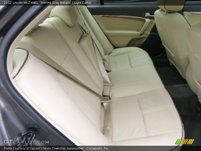Sterling Gray Metallic / Light Camel 2012 Lincoln MKZ AWD