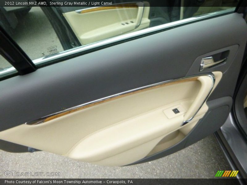 Sterling Gray Metallic / Light Camel 2012 Lincoln MKZ AWD