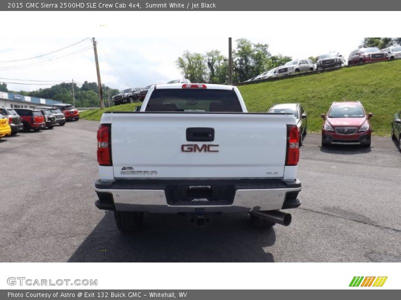 Summit White / Jet Black 2015 GMC Sierra 2500HD SLE Crew Cab 4x4