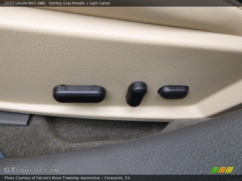 Sterling Gray Metallic / Light Camel 2012 Lincoln MKZ AWD