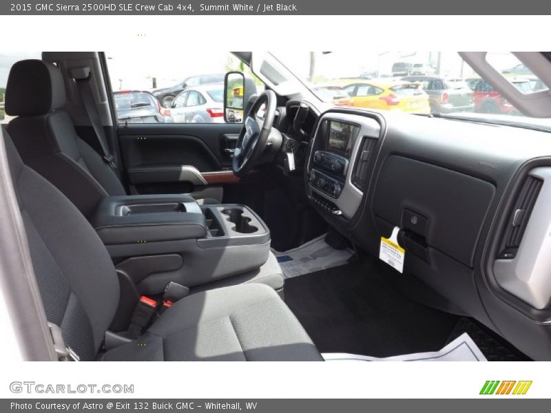 Summit White / Jet Black 2015 GMC Sierra 2500HD SLE Crew Cab 4x4