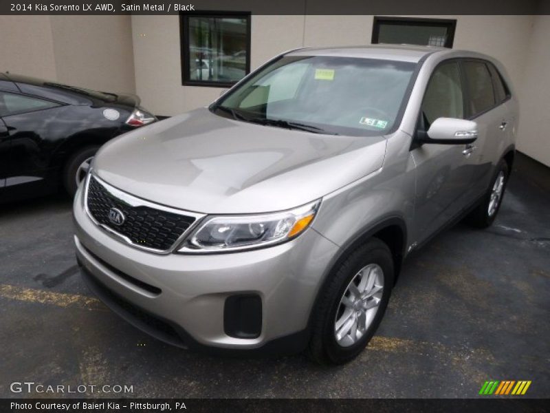 Satin Metal / Black 2014 Kia Sorento LX AWD