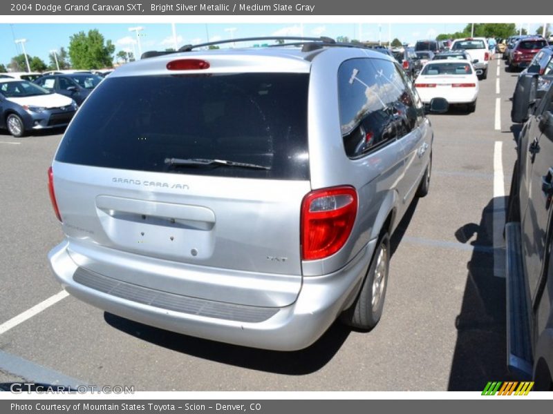 Bright Silver Metallic / Medium Slate Gray 2004 Dodge Grand Caravan SXT